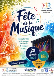 2025/2026 affiche fête de la musique 2026